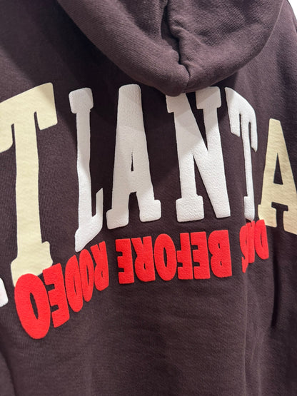 Travis Scott x CPFM "Free Thugger" Hoodie Brown