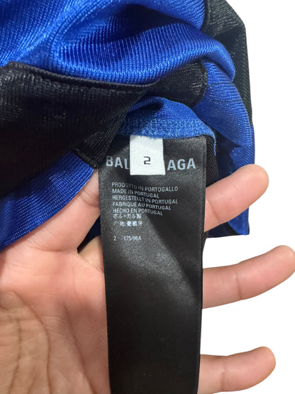 Balenciaga Hybrid Soccer Long Sleeve Jersey White