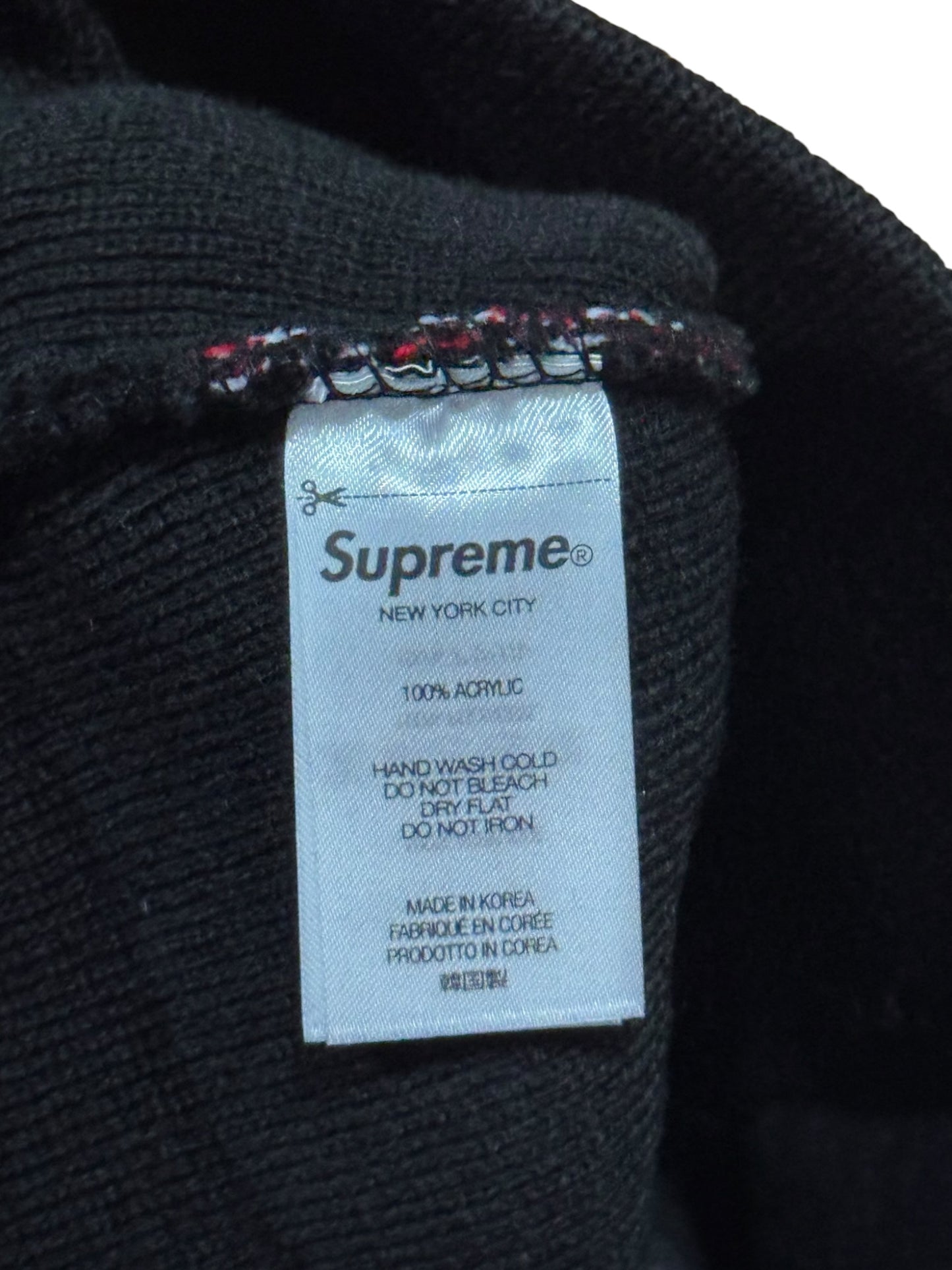 Supreme Spitfire Beanie Black