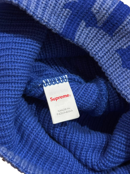 Supreme Old English Printed Beanie (SS26) Blue