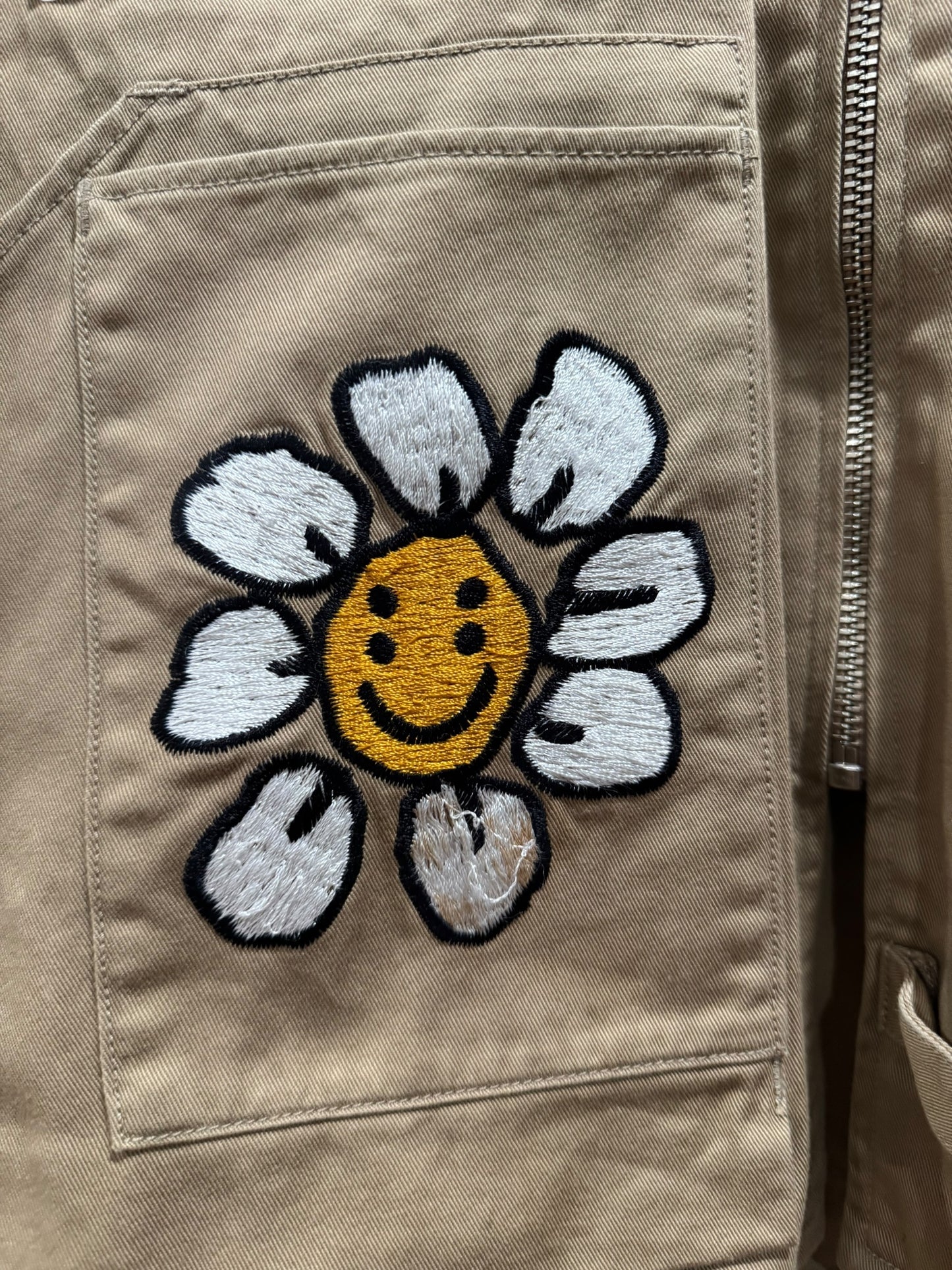 Cactus Plant Flea Market Knowledge Jacket Brown