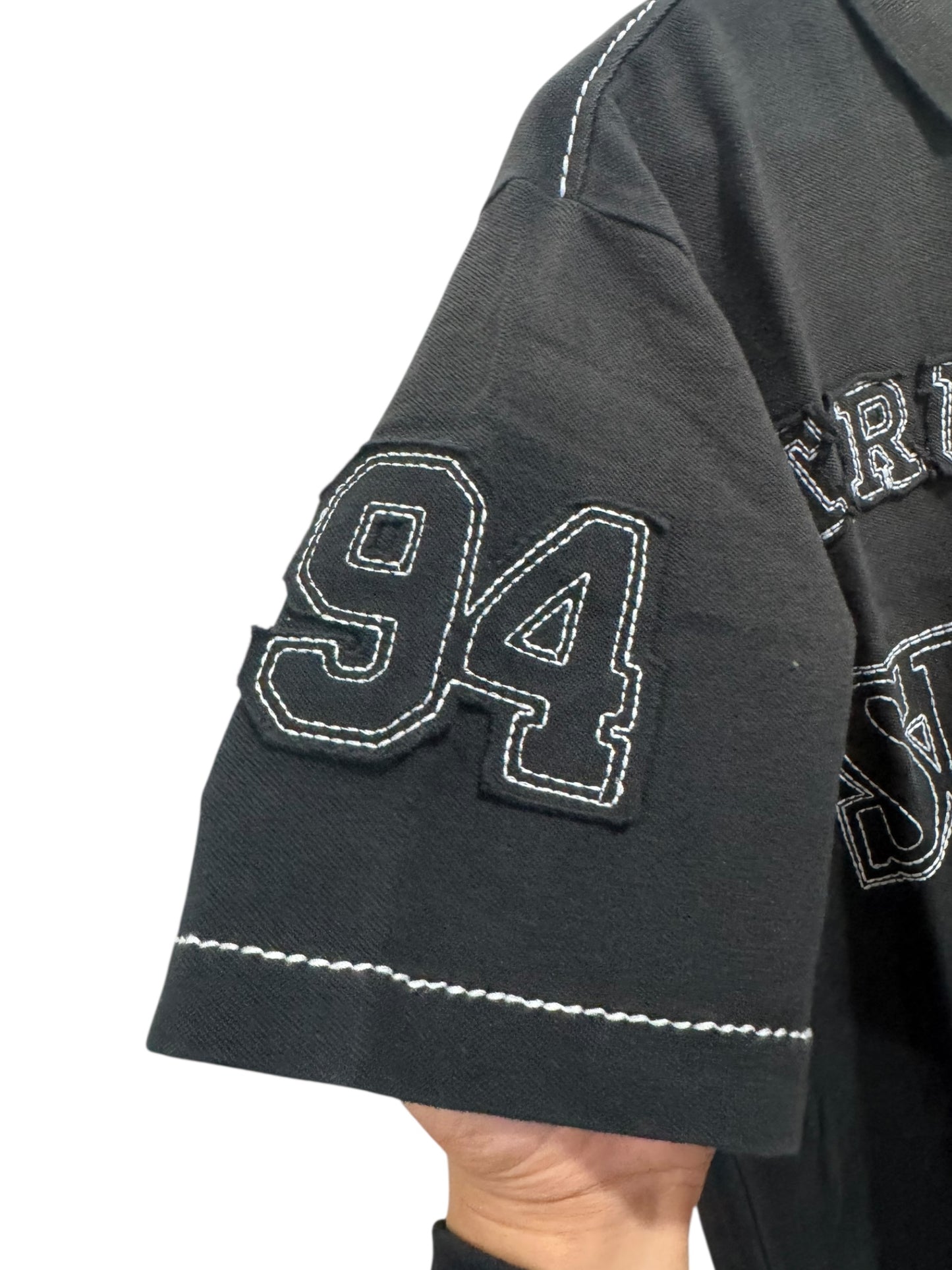 Supreme x True Religion Applique Polo Black