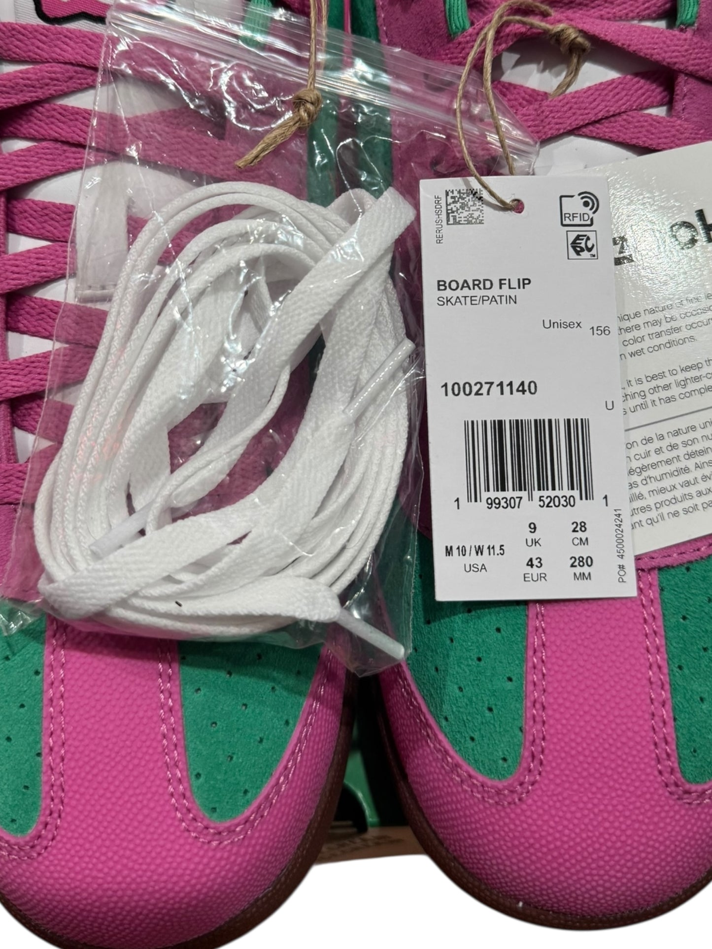 Reebok Board Flip BBC Ice Cream Green Pink
