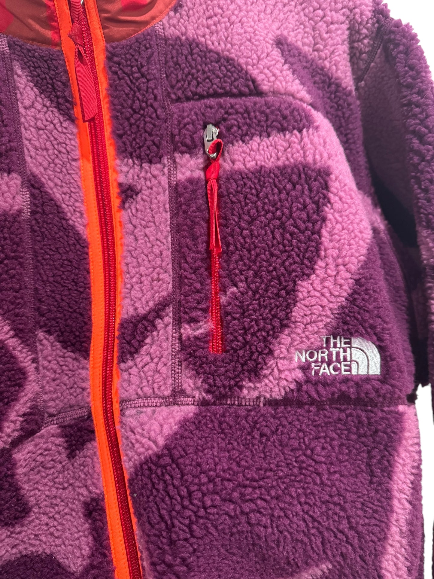 KAWS x The North Face Freeride Fleece Jacket Purple