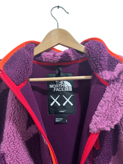 KAWS x The North Face Freeride Fleece Jacket Purple
