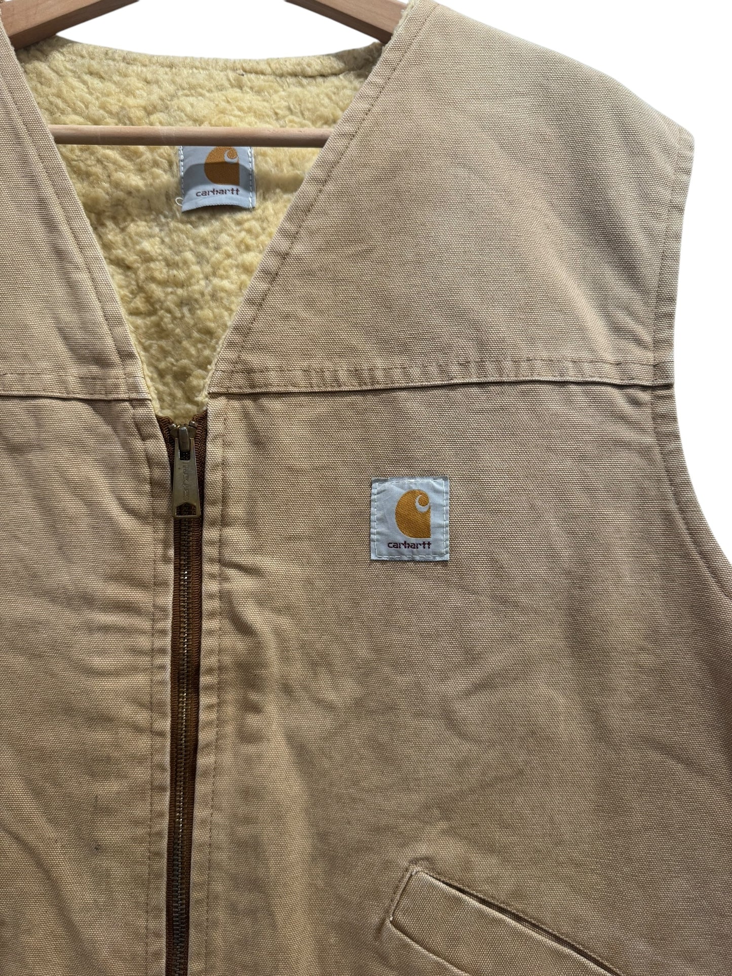 Carhartt Sherpa Fleece Vest Khaki