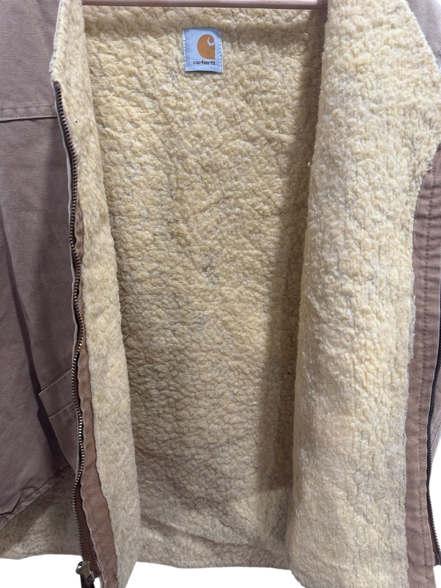 Carhartt Sherpa Fleece Vest Khaki
