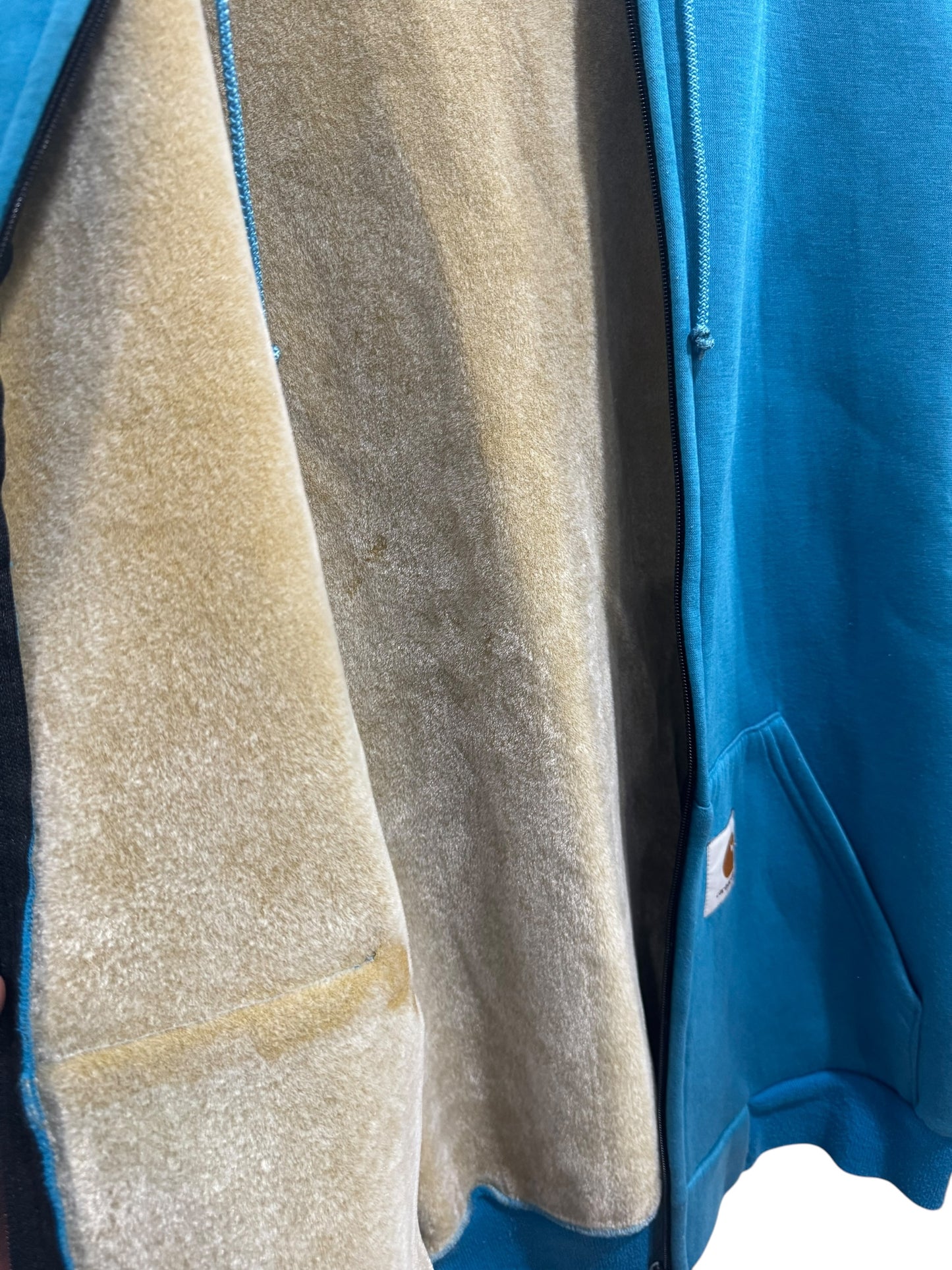 Carhartt Lined Hoodie Blue