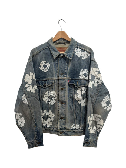 Denim Tears OG Release The Cotton Wreath Denim Jacket Indigo