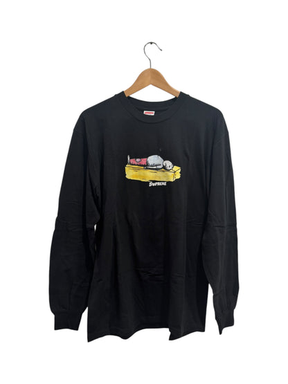 Supreme Coffin Long Sleeve Tee Black