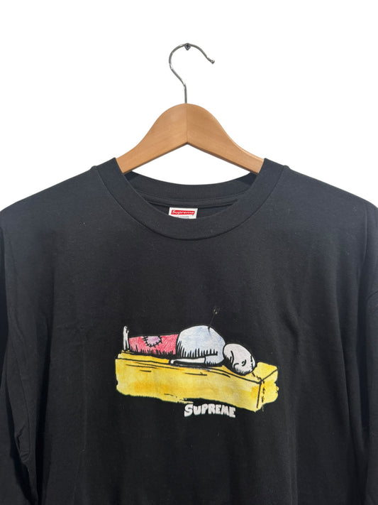 Supreme Coffin Long Sleeve Tee Black