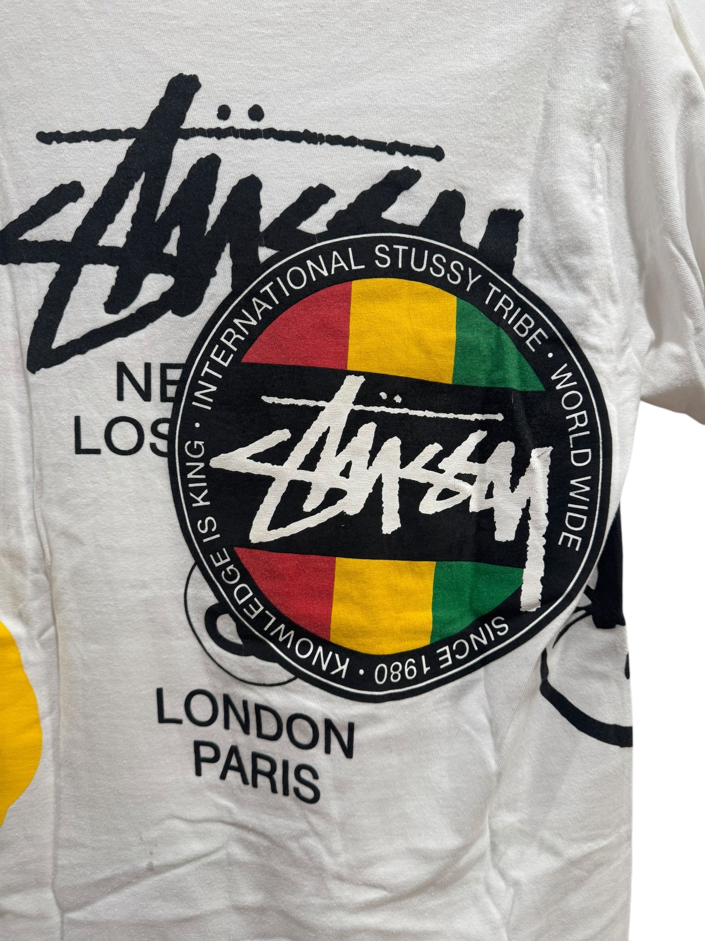 Stussy x Cactus Plant Flea Market USA 2019 Tee White