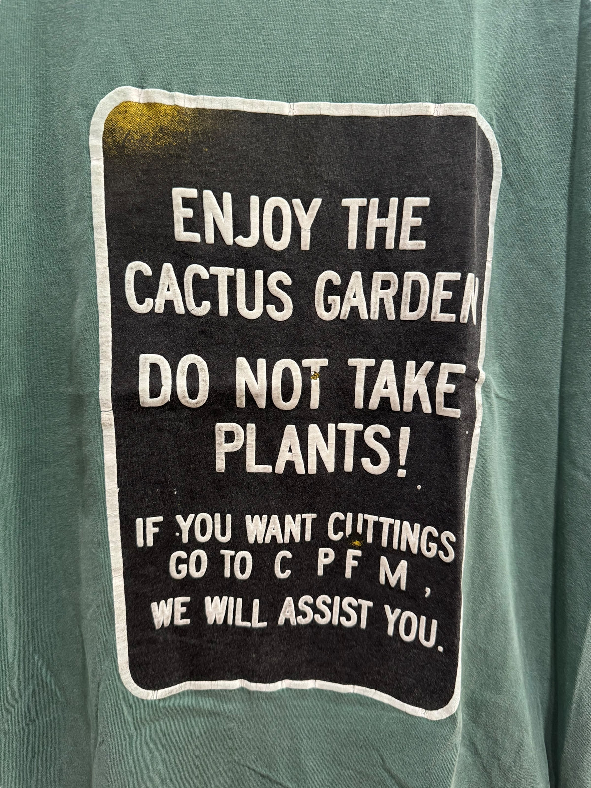 Cactus Plant Flea Market Cuttings Enjoy The Garden Tee Green