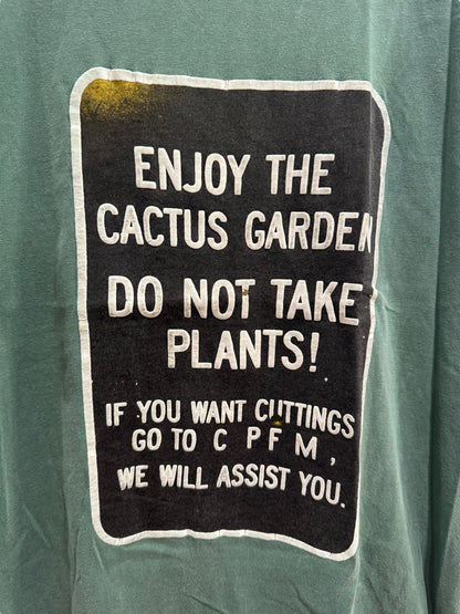 Cactus Plant Flea Market Cuttings Enjoy The Garden Tee Green