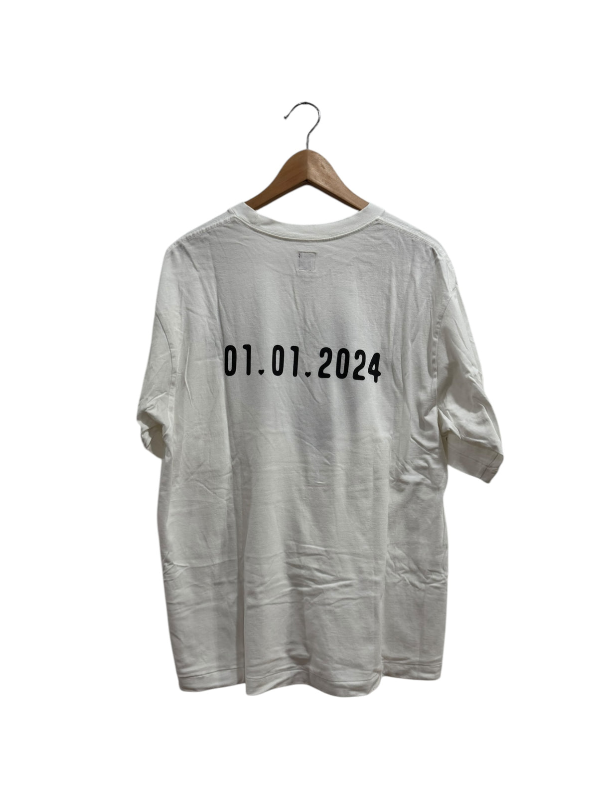 Human Made Heart Logo New Years Day Tee White