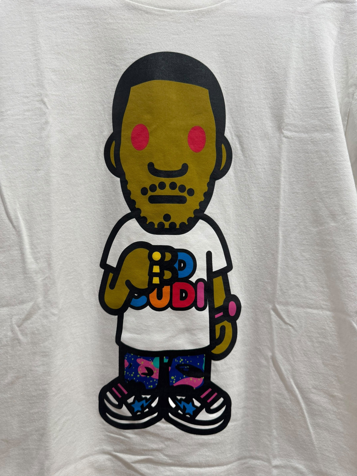 BAPE x Kid Cudi #1 Tee White