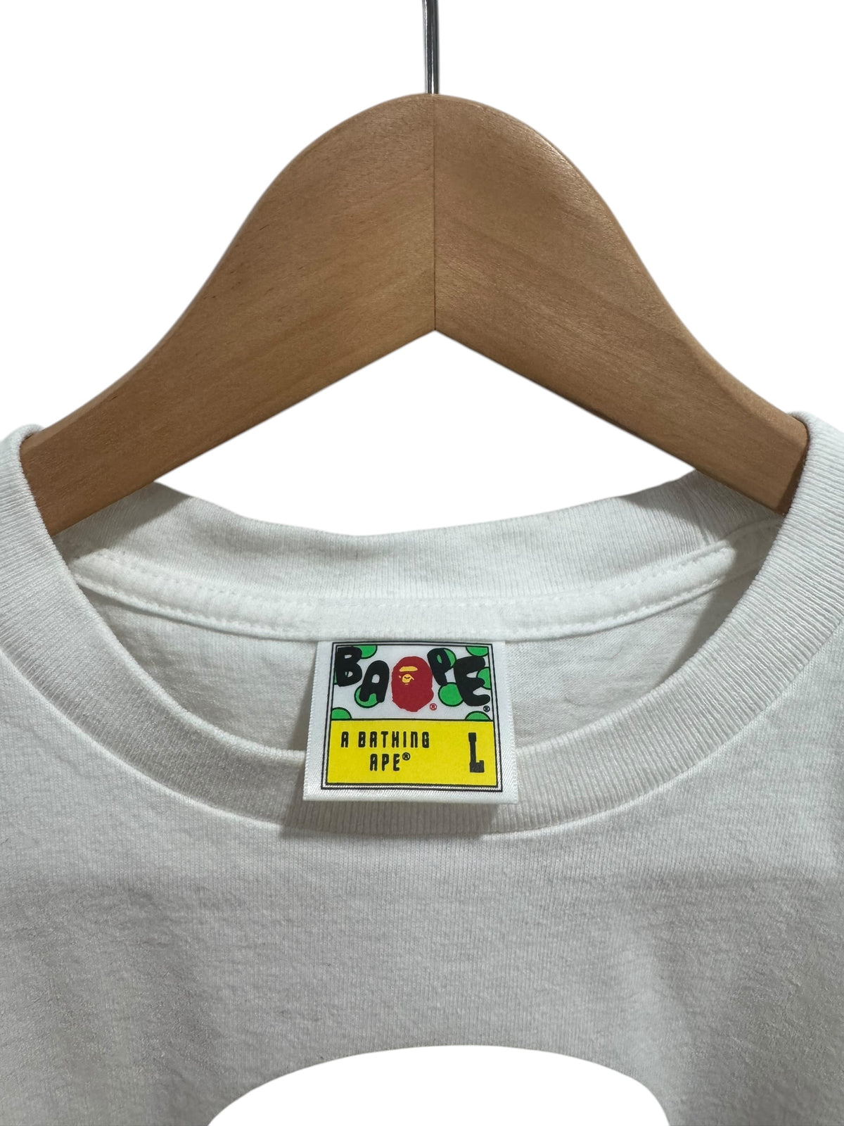 BAPE x Kid Cudi #1 Tee White