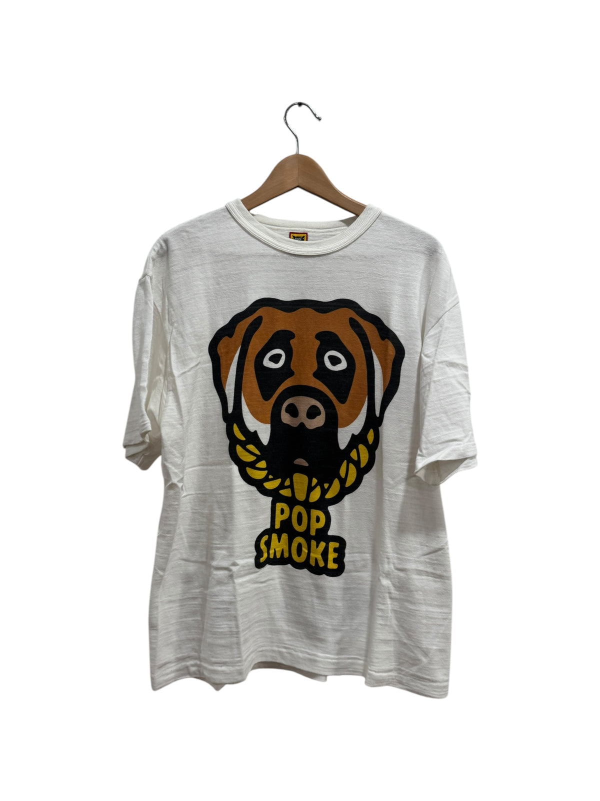 Human Made x Victor Victor Pop Smoke Tee White