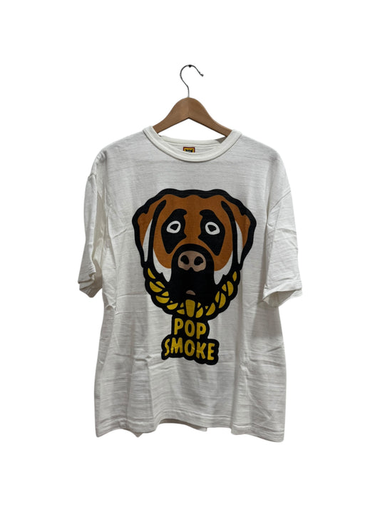 Human Made x Victor Victor Pop Smoke Tee White