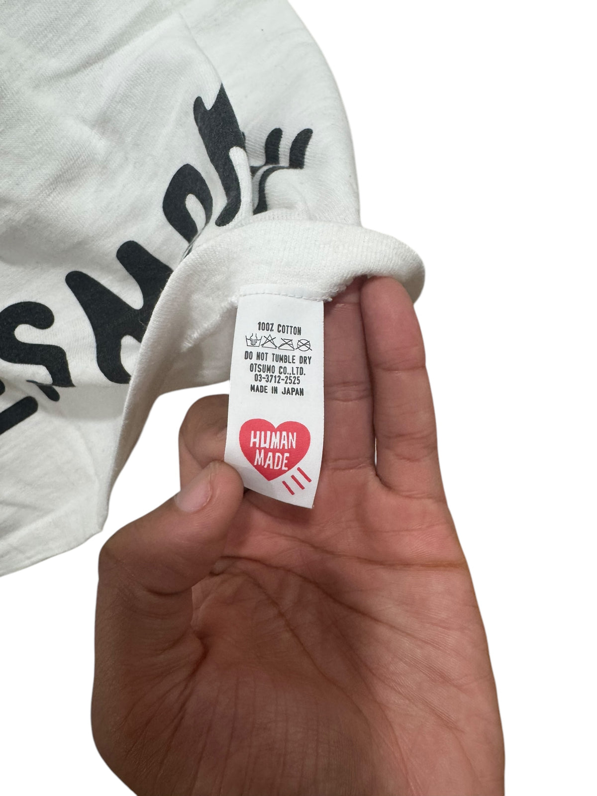 Human Made x Victor Victor Pop Smoke Tee White