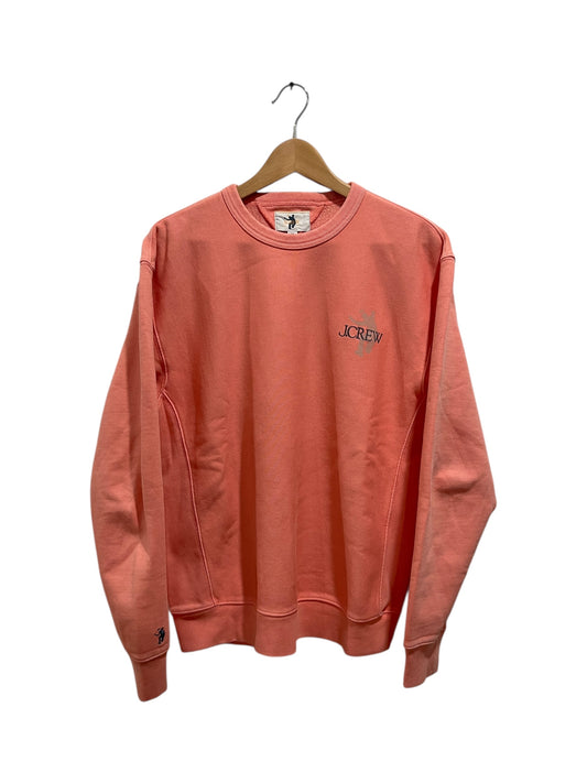 Union x J.Crew Logo Crewneck Bright Pink