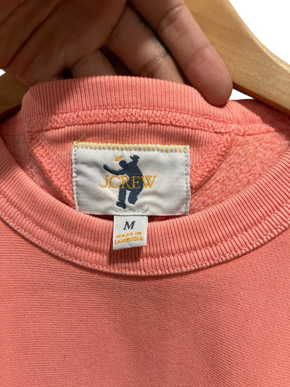 Union x J.Crew Logo Crewneck Bright Pink