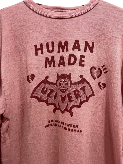 Human Made x Lil Uzi Vert Long Sleeve Tee Pink