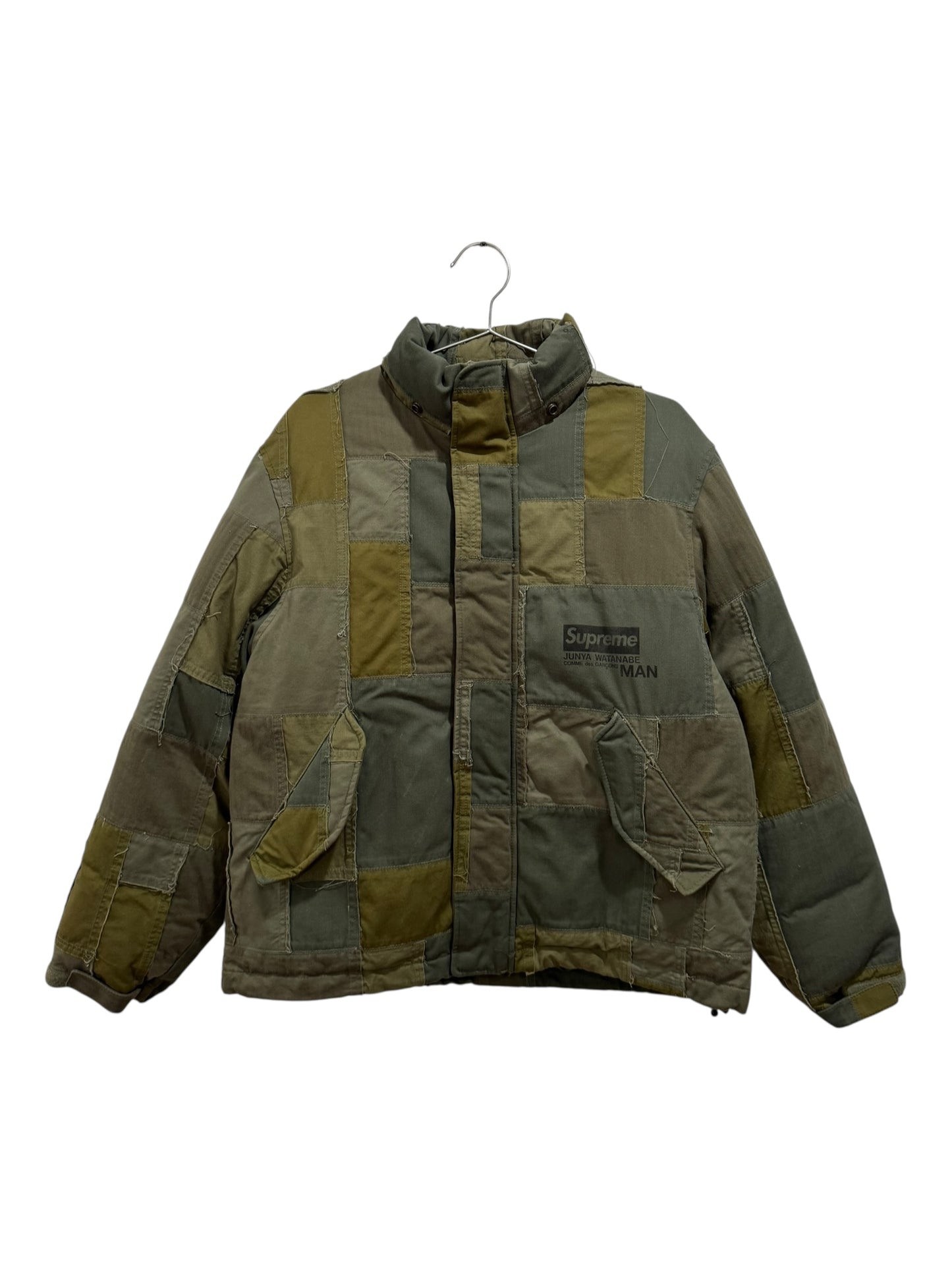 Supreme JUNYA WATANABE CDG MAN Patchwork Puffy Jacket