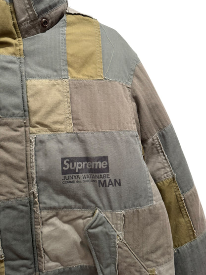 Supreme JUNYA WATANABE CDG MAN Patchwork Puffy Jacket