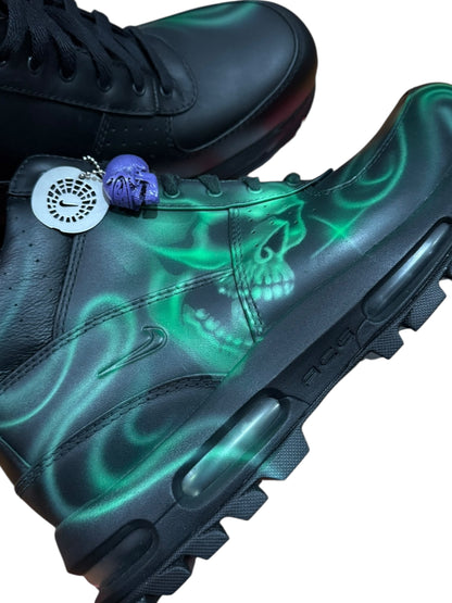 Nike Air Max Goadome STFU Skull Black Green