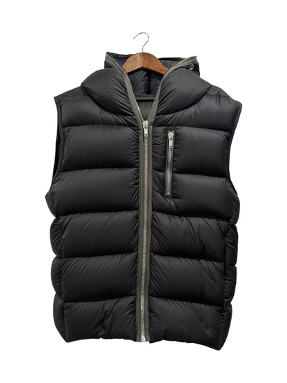 Rick Owens Strobe Gimp Puffer Vest Black
