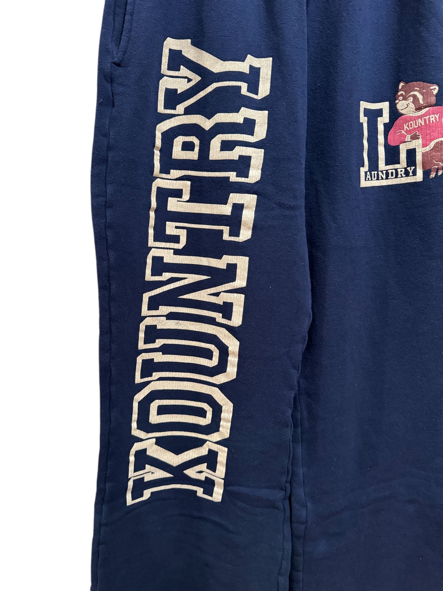 Kapital Kountry Flare Sweatpants Navy
