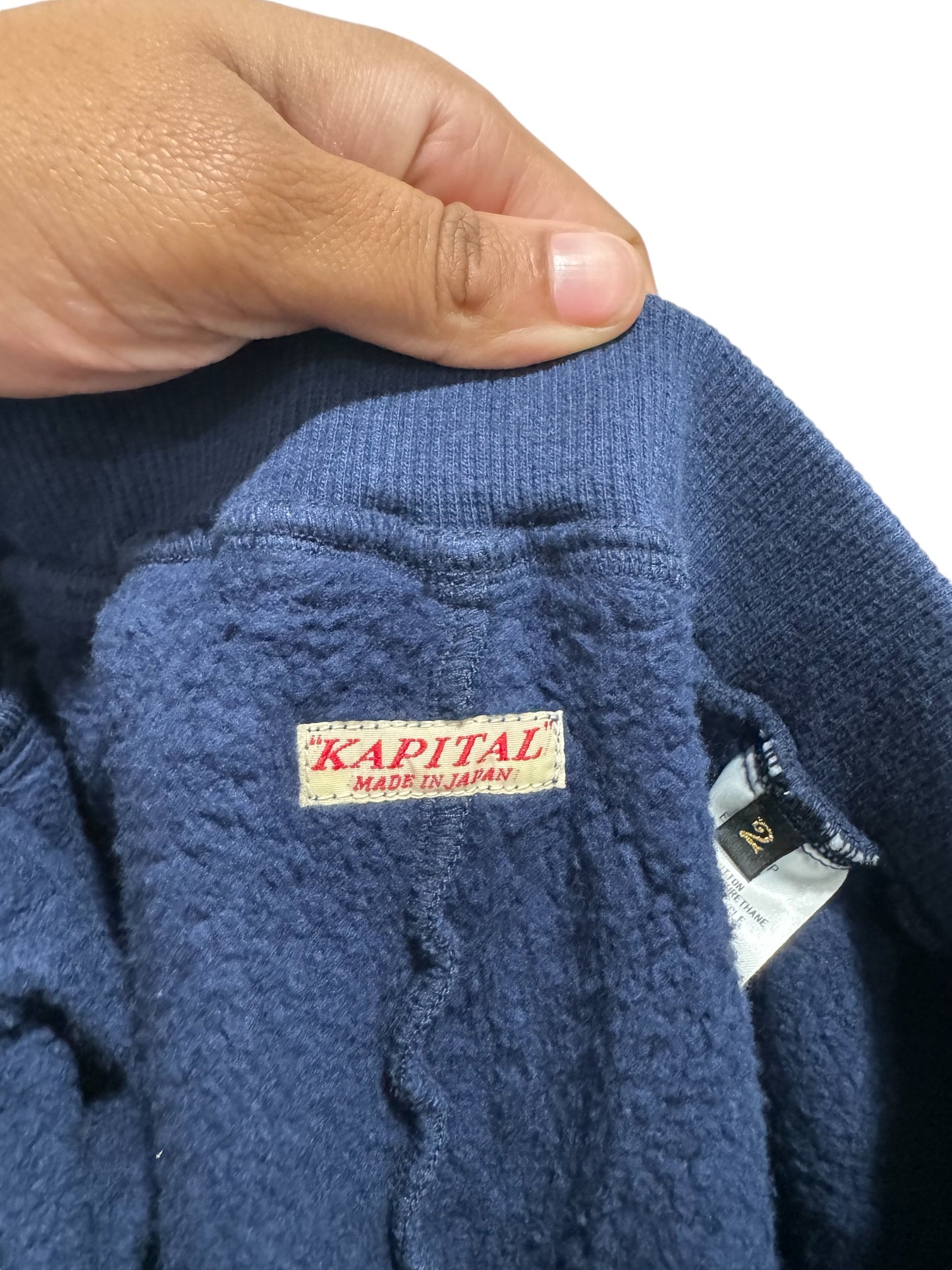 Kapital Kountry Flare Sweatpants Navy