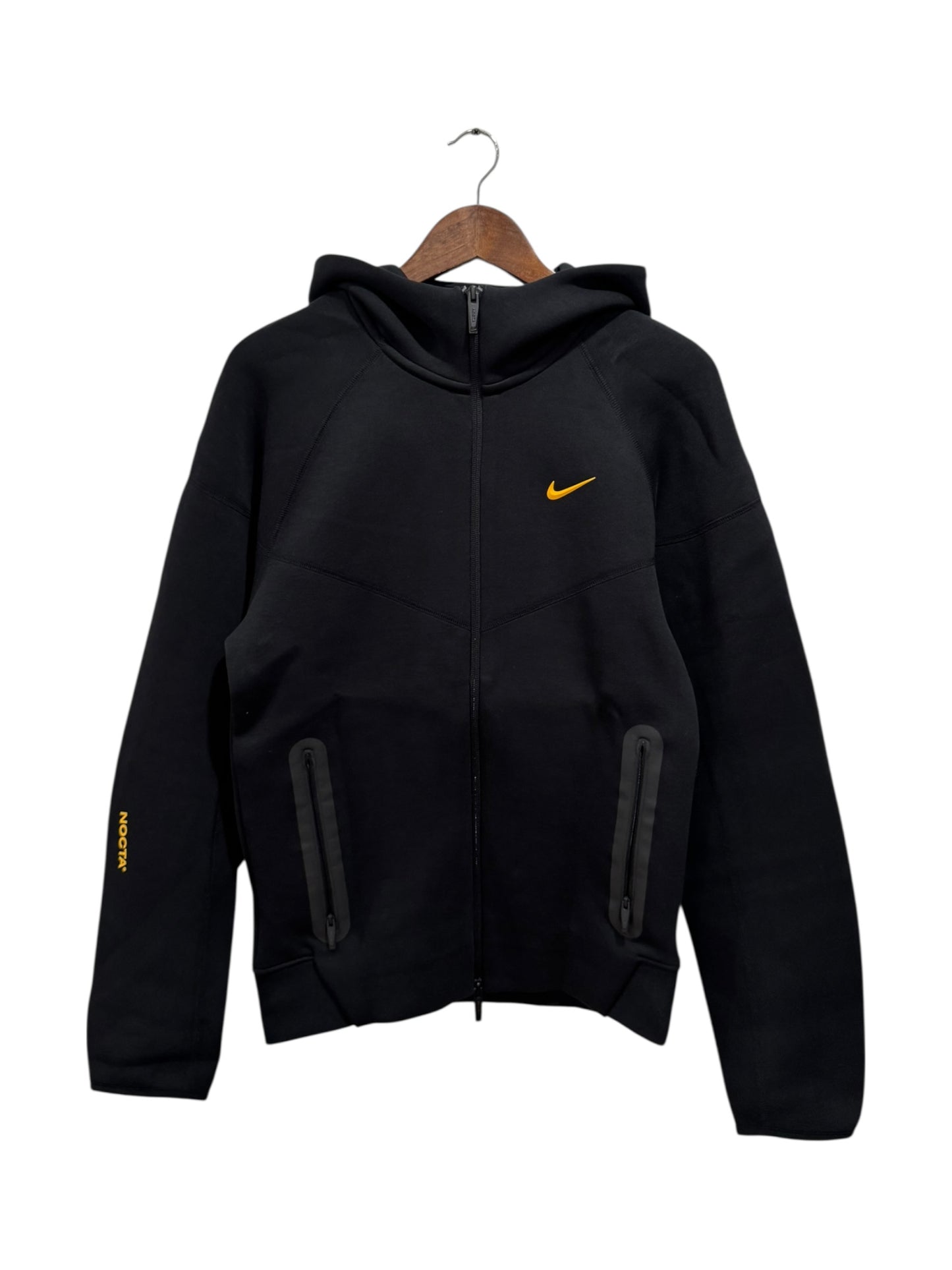 Nike x NOCTA Tech Fleece Hoodie Black Yellow