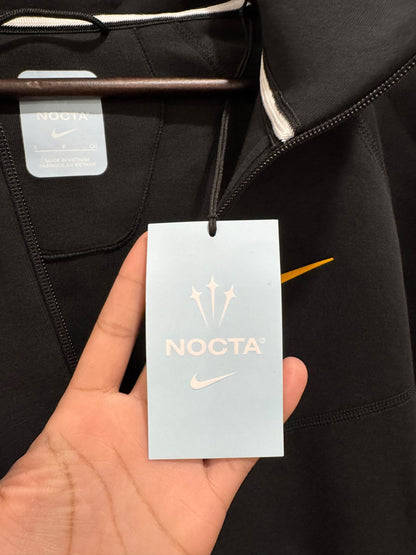 Nike x NOCTA Tech Fleece Hoodie Black Yellow