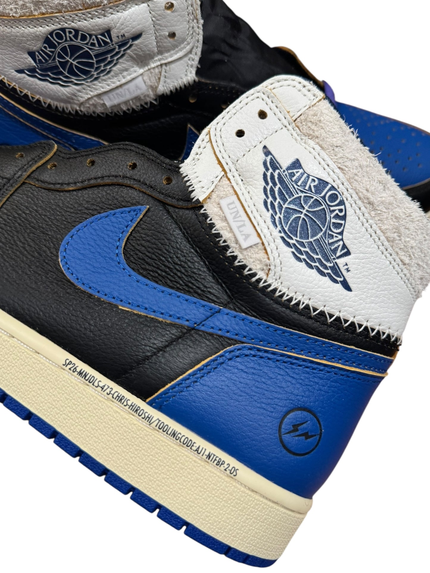 Jordan 1 Retro High OG SP Fragment x Union LA Sport Royal