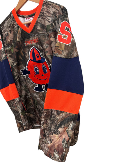 Supreme Mitchell & Ness NCAA Hockey Jersey Syracuse Camo