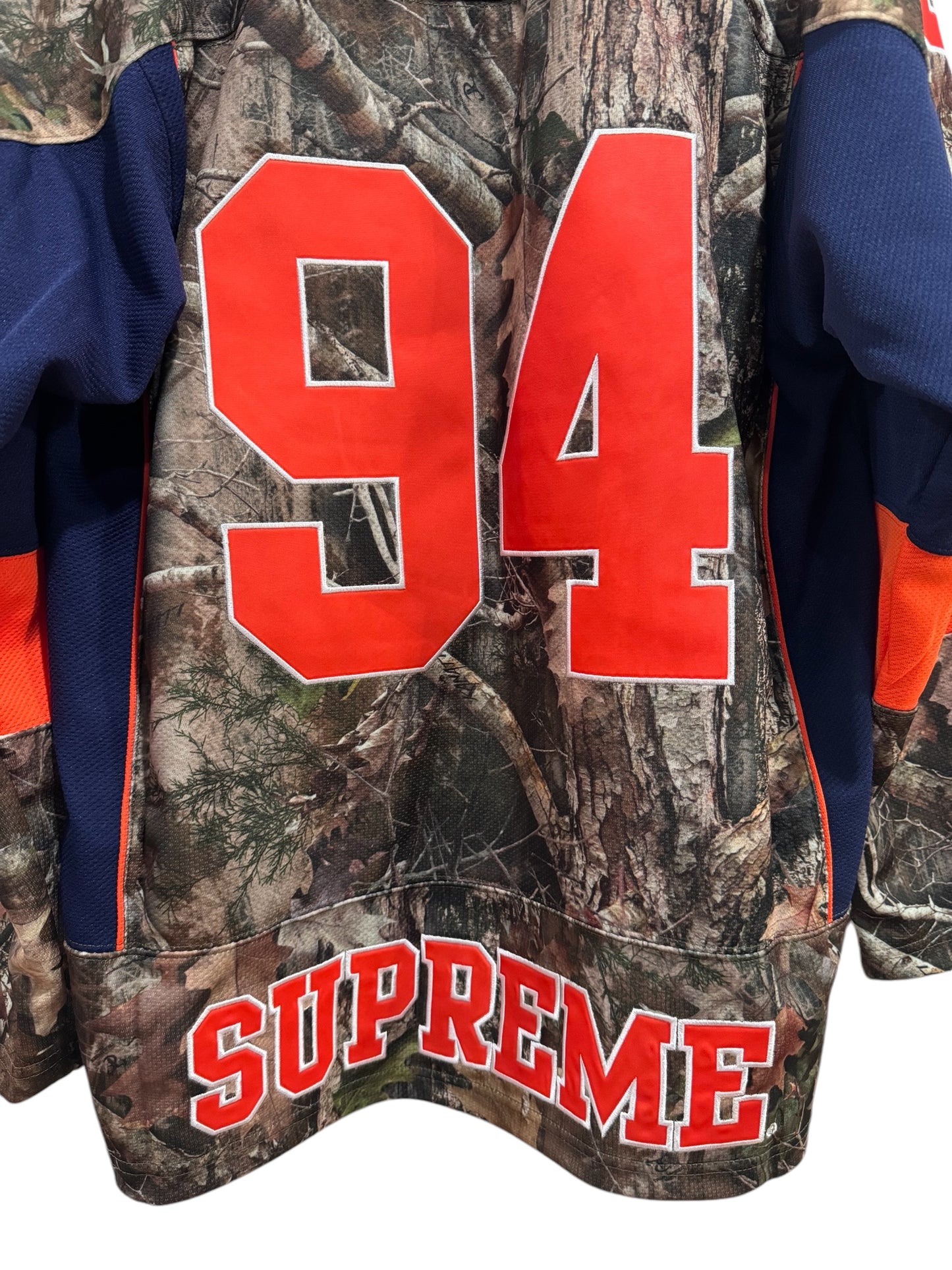 Supreme Mitchell & Ness NCAA Hockey Jersey Syracuse Camo