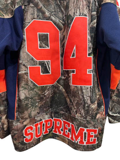 Supreme Mitchell & Ness NCAA Hockey Jersey Syracuse Camo