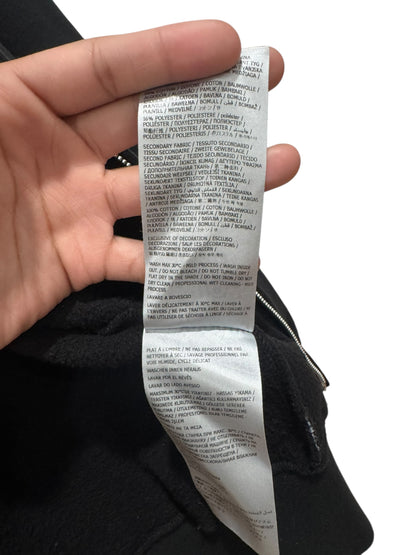 Supreme MM6 Maison Margiela Box Logo Zip Up Hooded Sweatshirt Black