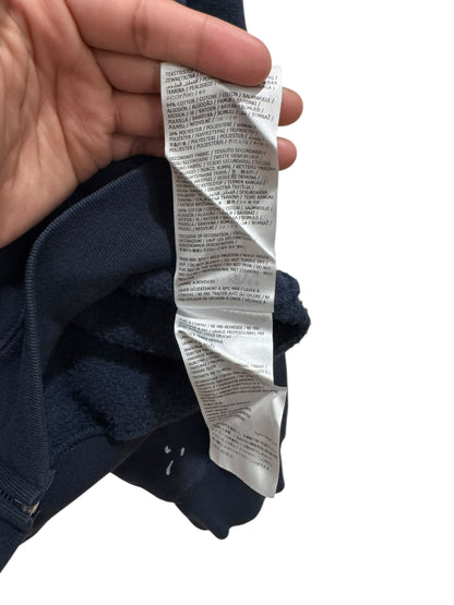 Supreme MM6 Maison Margiela Box Logo Zip Up Hooded Sweatshirt Navy