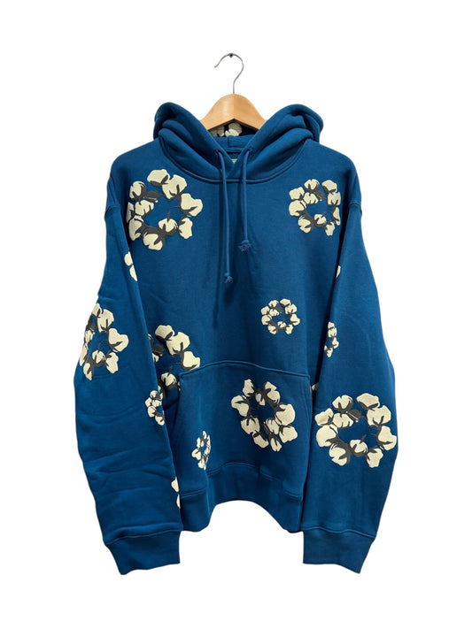 Denim Tears x Cactus Plant Flea Market Cactus Tears Wreath Hoodie Navy