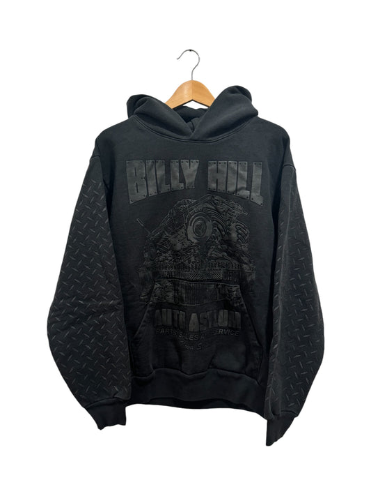 Billy Hill Diamond Plated Auto Asylum Hoodie Black