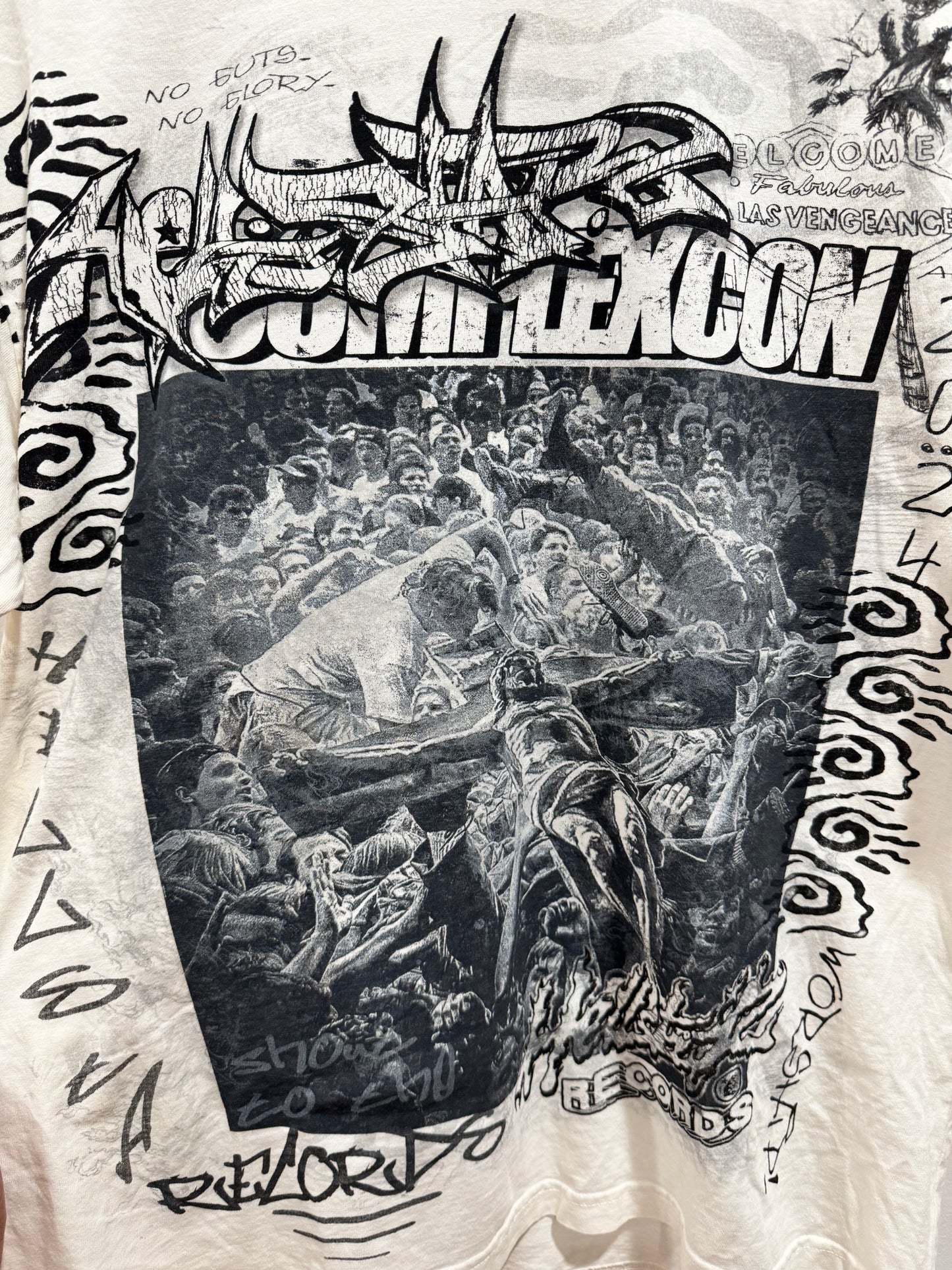 Hellstar Complexcon Las Vegas Exclusive Moshpit Tee White