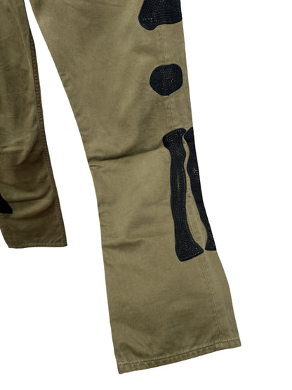 Kapital Bone 5P Okabilly Chino Pants Olive