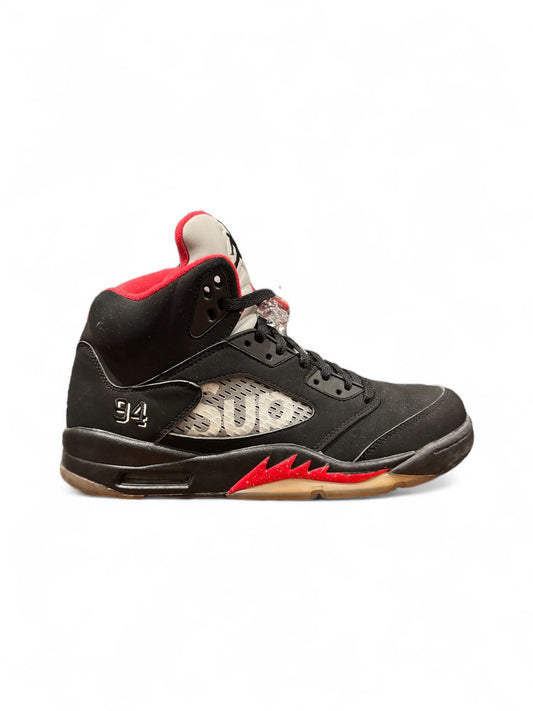 Air Jordan 5 Retro Supreme Black