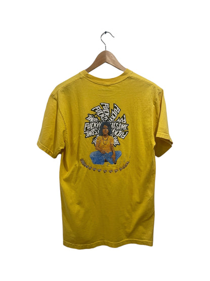 Fucking Awesome Snake Charmer Tee Yellow