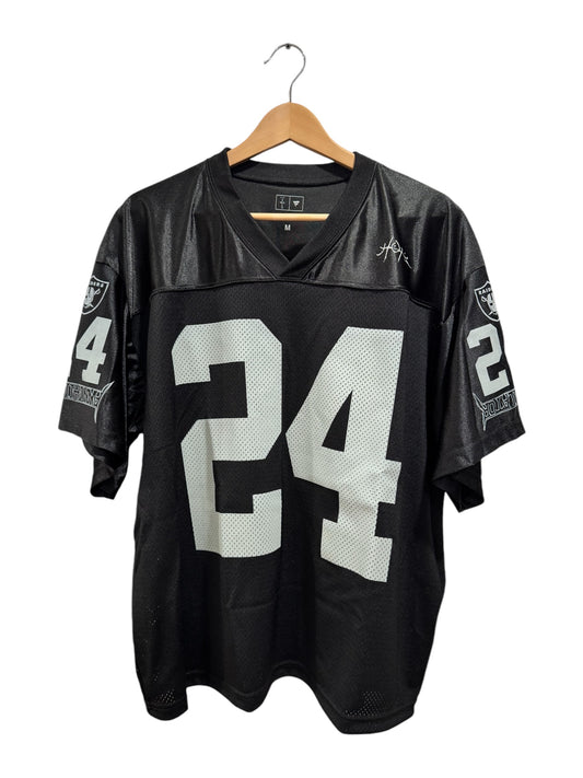 Travis Scott Cactus Jack x Las Vegas Raiders Utopia Annihilator Jersey Black