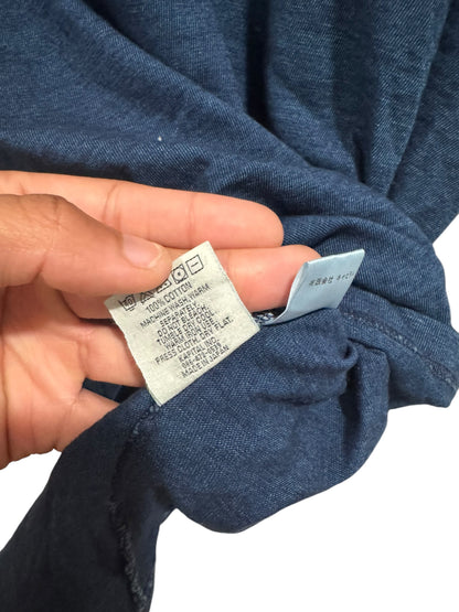 Kapital Harley Davidson Indigo Psycho Long Sleeve Tee Blue