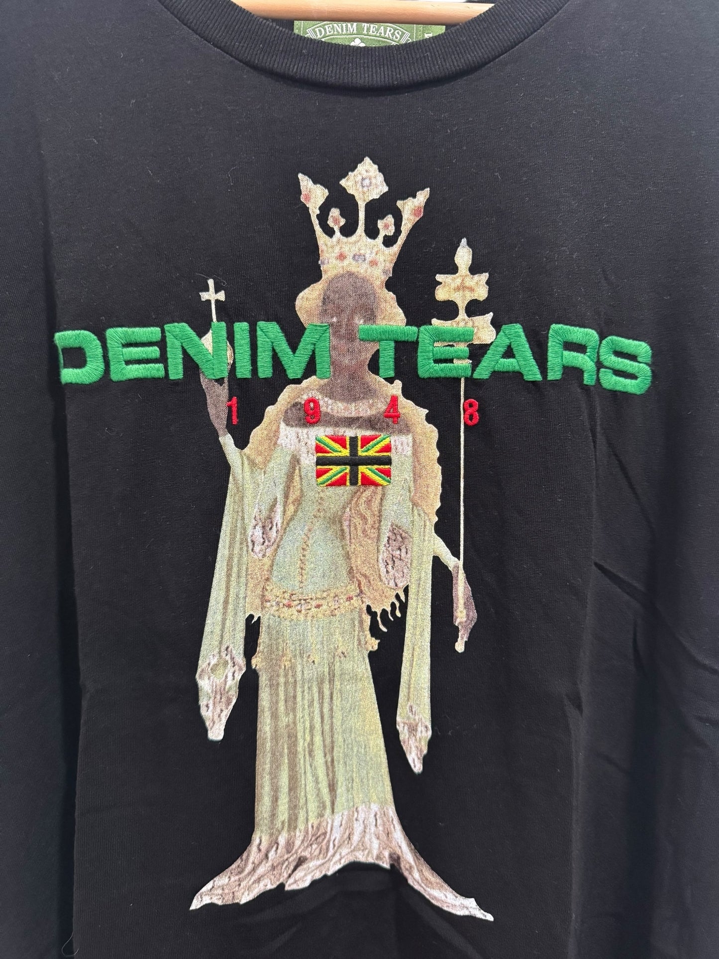 Denim Tears Queen Of Sheba Tee Black